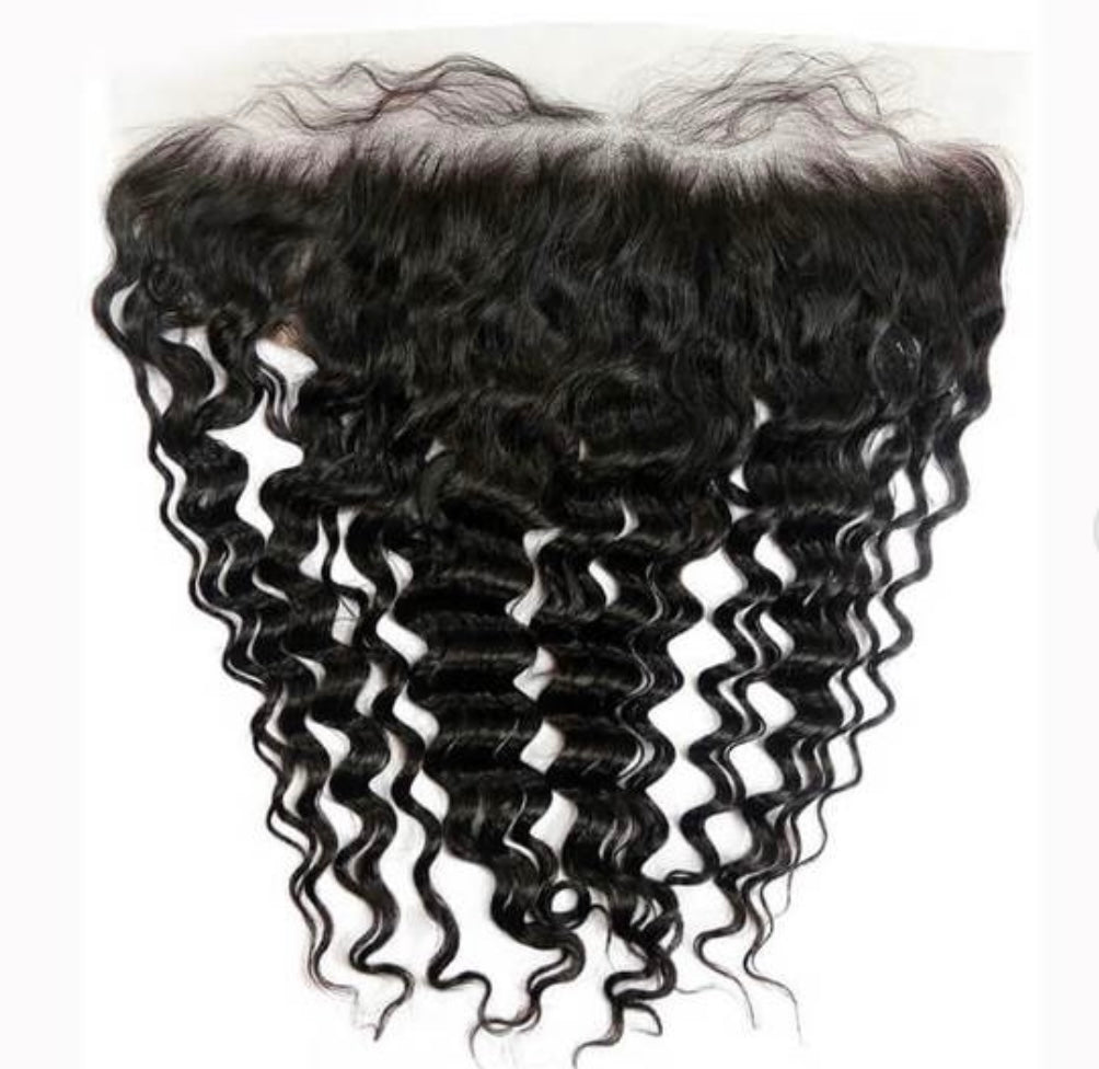 Deep Wave Transparent Frontal/Closure