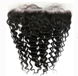 Deep Wave Transparent Frontal/Closure