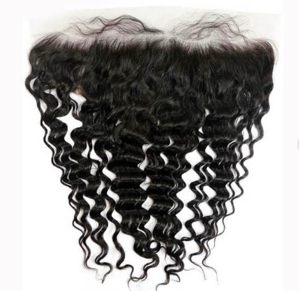 Deep Wave Transparent Frontal/Closure